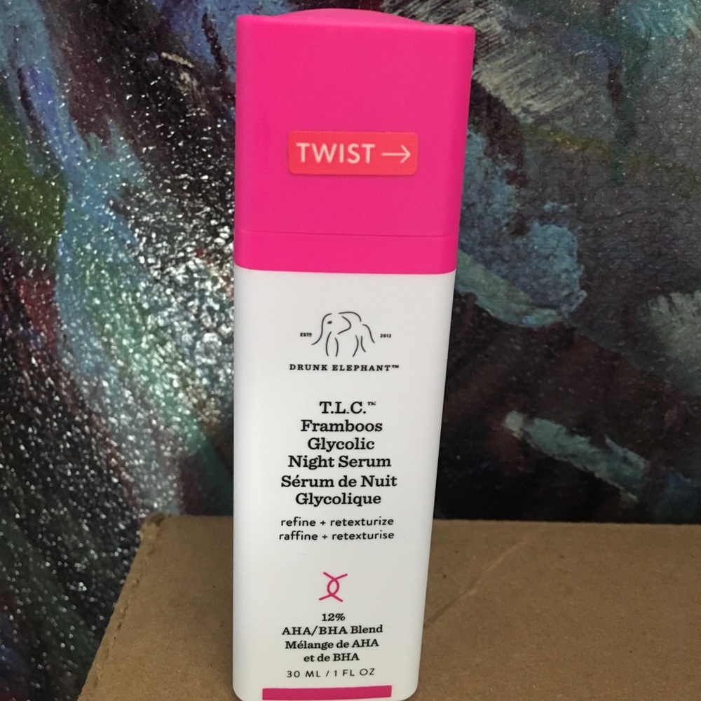 Drunk Elephant TLC Framboos Glycolic Night Serum